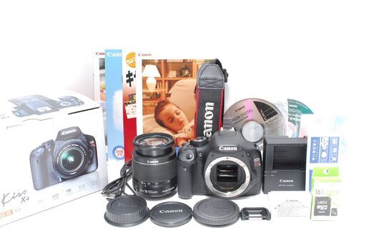 すぐ使える入門モデル Canon Kiss X4 高画質 手振れ補正レンズ