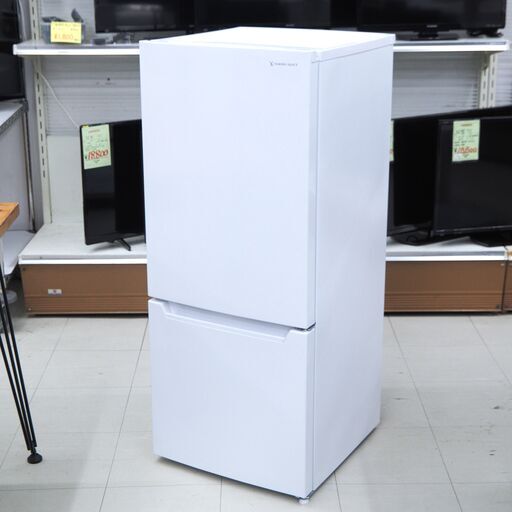 冷蔵庫　117L　2ドア　ヤマダ　YRZ-C12H1　リユース品　価格　18,800円