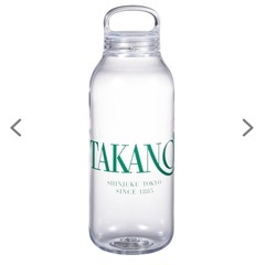 新品 未使用 - 140周年記念グッズ 新宿高野 ウォーターボトル クリア（TAKANO）500mlの画像