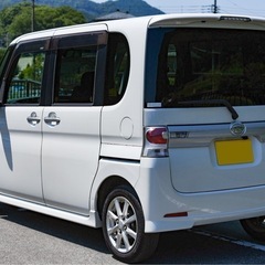 車検2年付■タントカスタム X■パワスラ■前後ドラレコ■ETC■純正アルミの画像