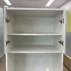 J5516　【リユースのサカイ柏店】 レンジ台 フォルムN　RE1860WH　ニトリ　クリーニング済みの画像