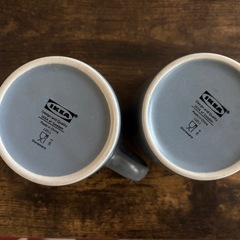 【非対面お引き渡し】IKEAマグカップ×2の画像