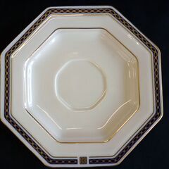 ☆GIVENCHY カップ&ソーサー 2客セット ジバンシー コーヒーカップ ティーカップ 金彩 食器 白 札幌 北20条店の画像