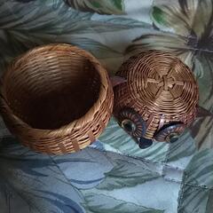 フクロウ小物入れ❢の画像