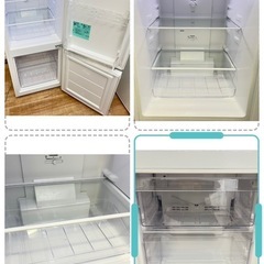 ご成約済み　配送設置0円で👌🆗冷蔵庫&洗濯機分解洗浄済み✨✨の画像