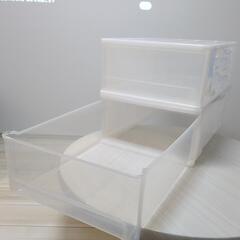 ニトリ　押入れケース2個の画像