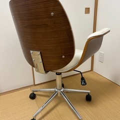 椅子 チェア ホワイトの画像