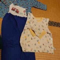 90サイズ秋冬物　子供服10点まとめ売り➀の画像