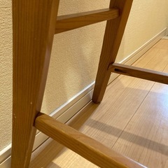 IKEA キッズ　ダイニングチェアの画像