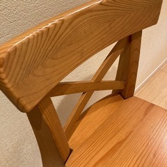 IKEA キッズ　ダイニングチェアの画像