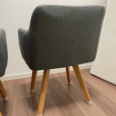 ダイニングチェア　2脚セットの画像