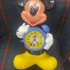 目覚まし時計　ディズニータイム ミッキーマウス おしゃべり Disneyの画像