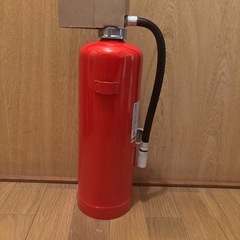 消火器、ゴミ袋の画像