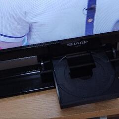 シャープ HDD ブルーレイレコーダー内蔵 32型 TV B-CASカード リモコン付き の画像