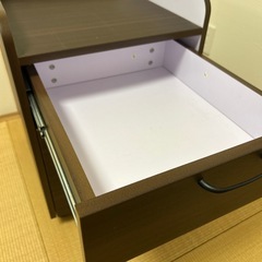 そで机 キャビネット サイドテーブル デスクワゴンの画像