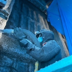 オープニングスタッフ大募集中‼︎ 耐火被覆工事　断熱工事　内装業　建設作業員　現場職人　建設職人　岩綿　ロックウールの画像