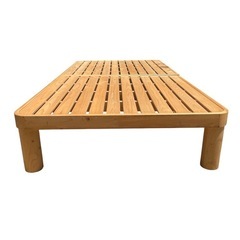 美品　木製スノコベッド シングルサイズの画像