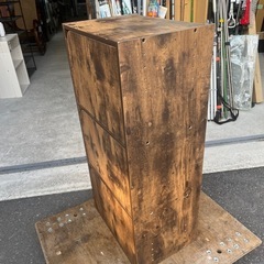 ニトリ 扉付き 3段 オシャレ カラーボックス 収納 棚 マルチ収納 本 教科書 整理にも  中古品 ③の画像
