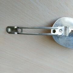 バレッタ　ハート　シルバーの画像