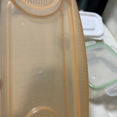 タッパーセット売りの画像