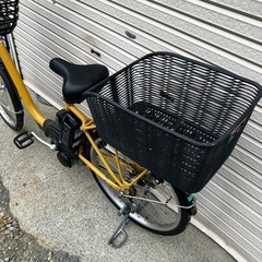 YAMAHA　電動アシスト自転車 PAS SION 24インチの画像