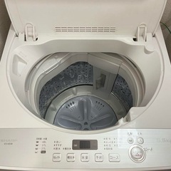 SHARPシャープ 2018年製 洗濯機本体ES-GE5B-Tの画像