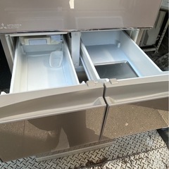三菱5ドア冷蔵庫　大型冷蔵庫★MR-B46D-F 2019年製の画像