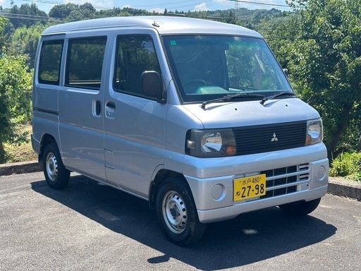 三菱ミニキャブバン　車検令和8年8月23日まで！低走行車！ ミニキャブバン 【車検残1年超・令和7年12月】 （4WD！平成12年