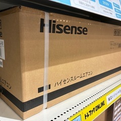 【家電1年保証付き！】Hisense 2024年製10畳用エアコン入荷しました！の画像