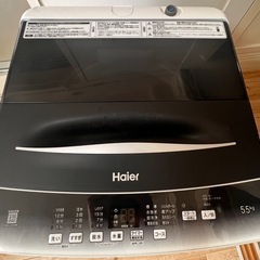 ‼️「実品」洗濯機2022‼️5，5kgの画像