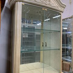 ★来店限定★　アンティーク調　コレクションボード　カップボード　使用感あり　の画像