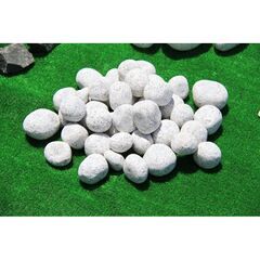 正宇トレードLLC 特選 天然花崗岩和風御影玉砂利 2寸(40～60mm) 20kgの画像