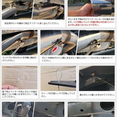 ホンダステップワゴン RP6/7/8 適合 マフラーカッター 二本出し　ユアーズの画像