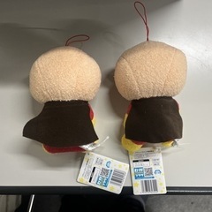 アンパンマンのぬいぐるみ2体の画像