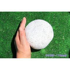 20kg  特選天然花崗岩 和風御影玉砂利3寸(60～110mm)20kgの画像