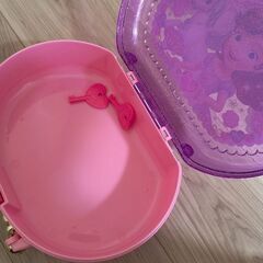 【美品】プリンセスソフィア鍵付きプラバッグ/鍵２個/Disneyの画像