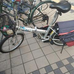 20インチ折り畳み自転車の画像