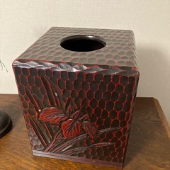 鎌倉彫り　ごみ箱　ゴミ箱　屑入れ　くず入れ　
の画像