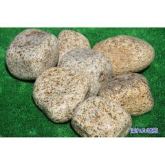 正宇トレードLLC 　特選　天然錆色伊勢砂利ゴロタ石　3寸(60～110ｍｍ)　20kgの画像