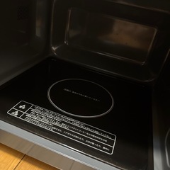 e angle 電子レンジ ブラック ANG-MO-C5 新品同様の画像
