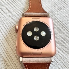 Apple Watch 3 第三世代 本体　38mm ピンク美品の画像
