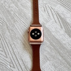 Apple Watch 3 第三世代 本体　38mm ピンク美品の画像