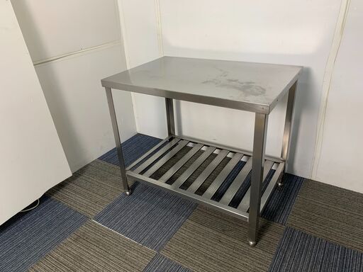 250729) 業務用作業台 厨房用品 W900×D600×H800 ⑤