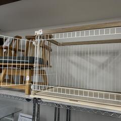 ★【アイリスオーヤマ】ペットサークル  お掃除楽ちんウッディサークル（幅90cm）北九州店舗店頭販売のみ  の画像