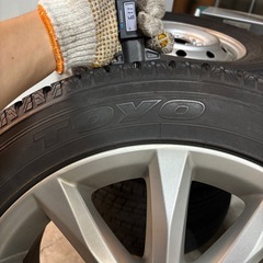 クラウン210系　純正ホイールの画像