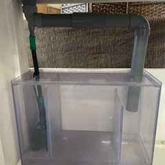 75cmアクリルオーバーフロー水槽一式の画像