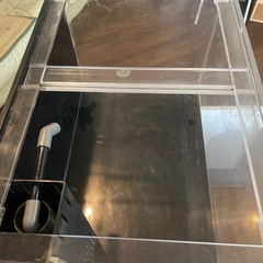 75cmアクリルオーバーフロー水槽一式の画像