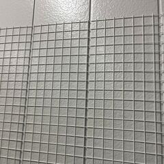 金網 フェンス 金属製 網目5cm角 白 ⑥ 幅227cm×奥行140cm の画像