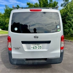 車検付！日産 NV350 キャラバン DX 低床 3人乗り キャリア付きの画像