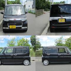 車検２年付き　タントカスタム　最上級ＲＳターボ　走行７万キロ　ピラーレス　電動パワスラ　地デジTVナビの画像